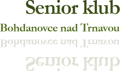 Senior klub Bohdanovce nad Trnavou